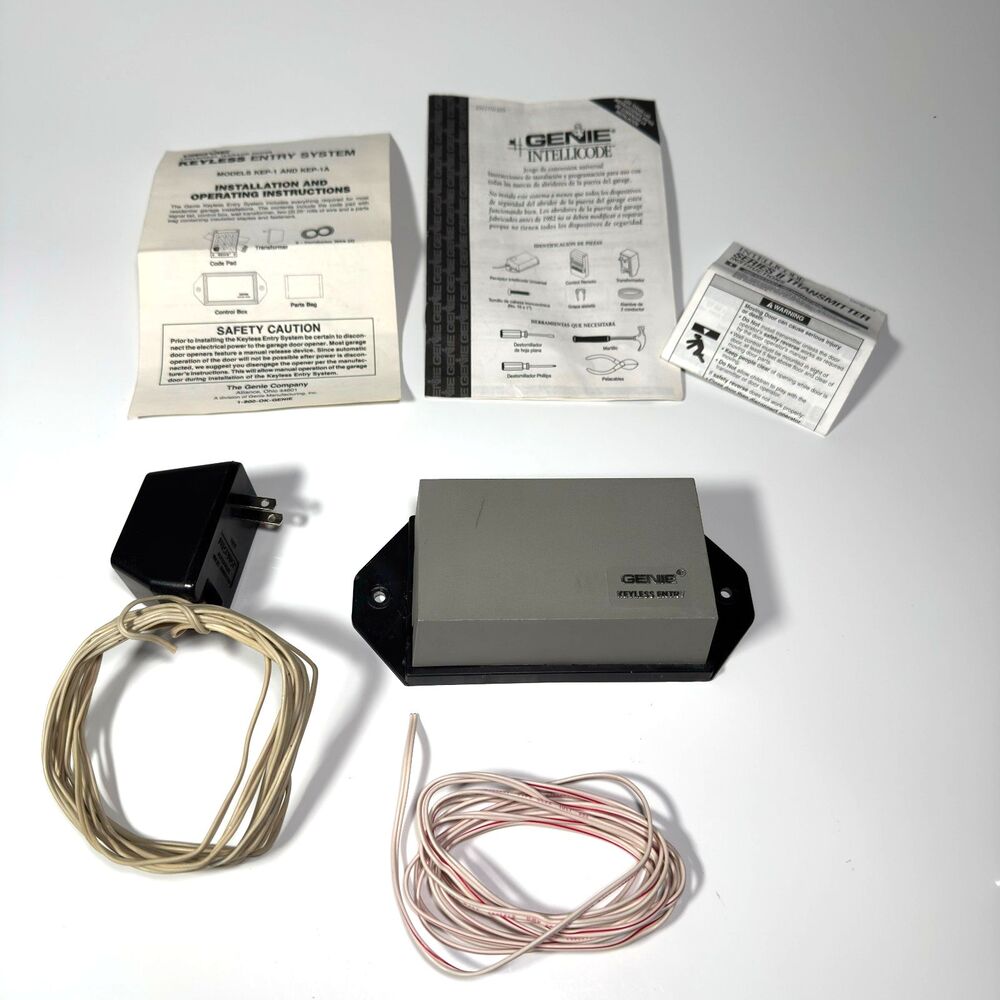Genie KEP-1 Universal Keyless Garage Entry CONTROL BOX Replacement - *UNTESTED*